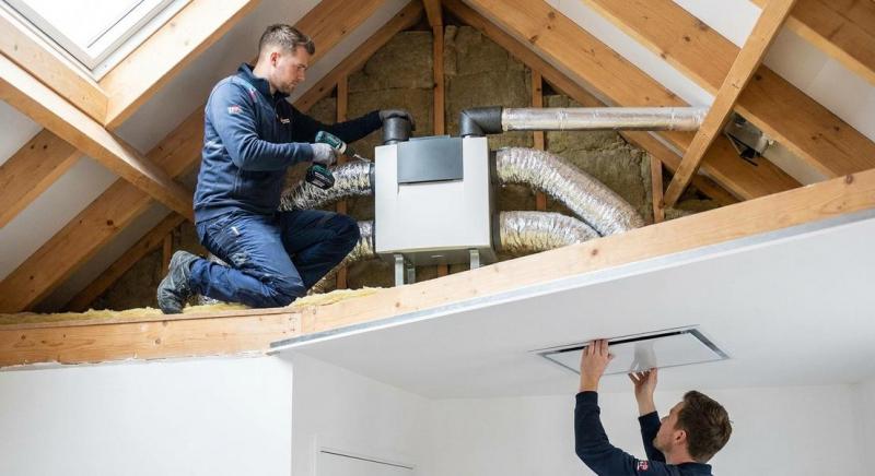 Installation d'une VMC : am&eacute;liorer la qualit&eacute; de l'air int&eacute;rieur